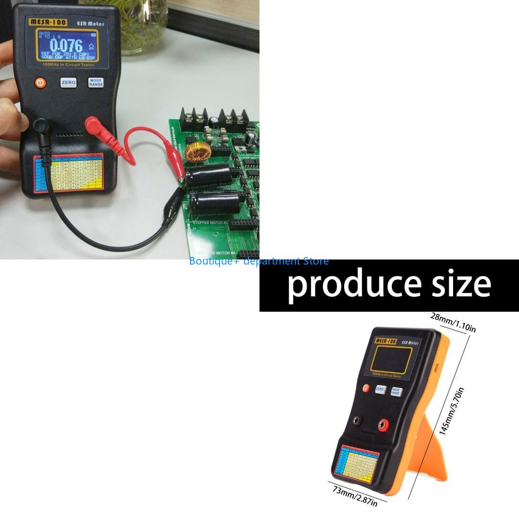 Electronics Repair Guide - E1PD ハンドヘルド沈降試験器コンデンサーシリーズ抵抗測定 100kHz 周波数除去技術テレビサウンド