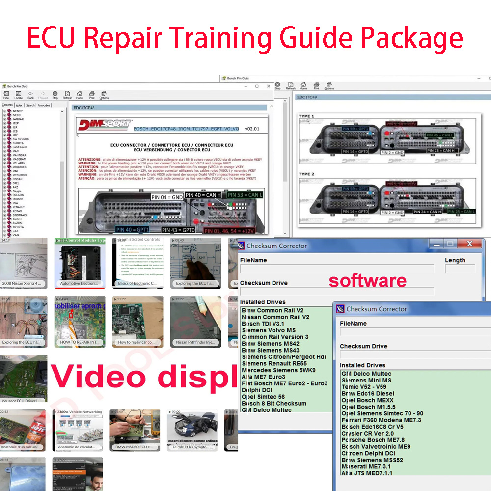Electronics Repair Guide - ECU 修理トレーニング ガイド パッケージ ECU 基本的な電子部品