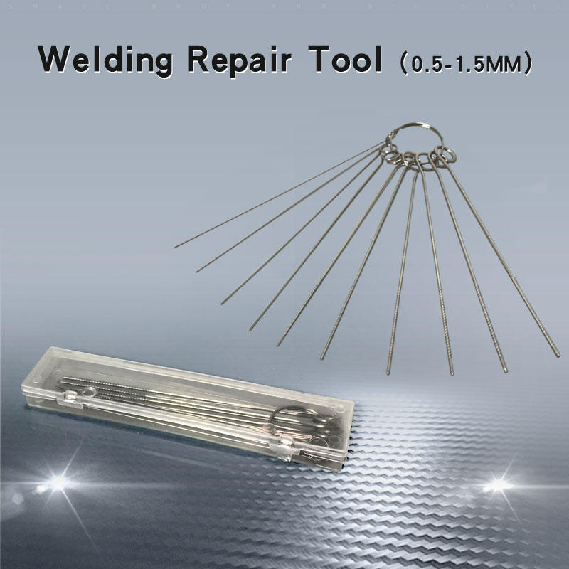 Electronics Repair Tool - 10 種類のステンレス鋼針セット PCB 電子回路スルーホール針はんだ除去溶接修復ツール 80 ミリメートル