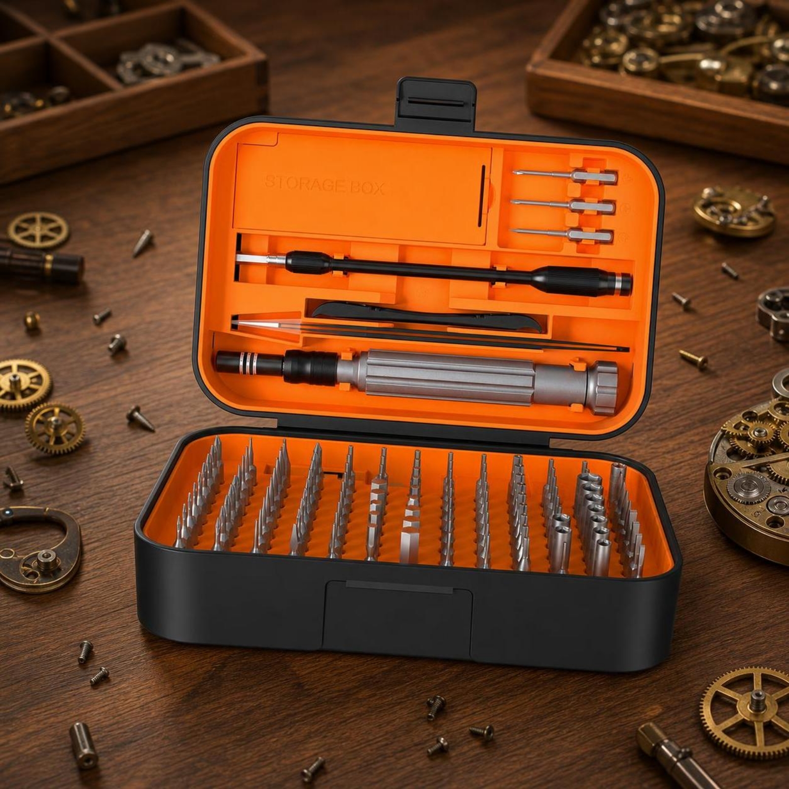 Electronics Repair Tool - 精密ドライバーキット コンパクト電子機器修理ツールキット ビット付き精密ドライバーセット プロ仕様 魅力的