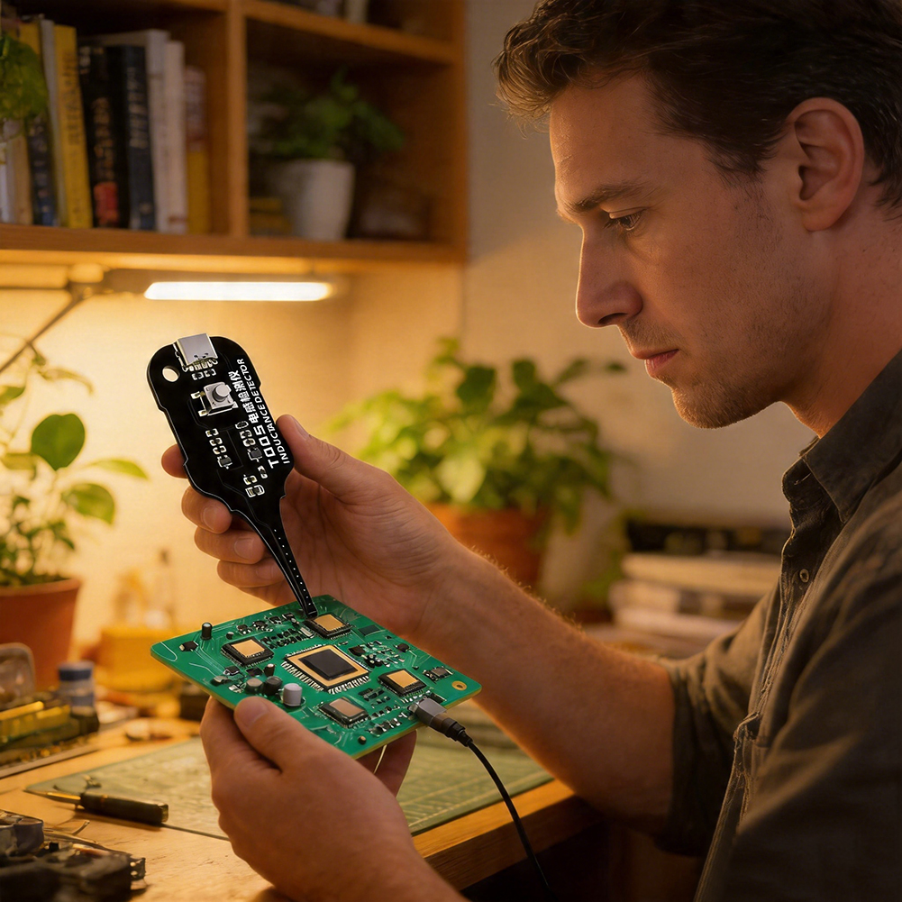 Electronics Repair Equipment - 電子回路基板インダクタ検出器インダクタンステスター高精度マザーボードテスタークイック故障チェック
