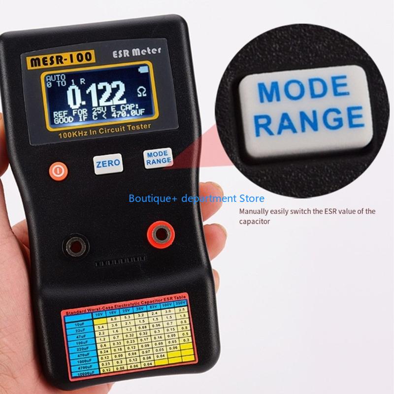 E1PD ハンドヘルド沈降試験器コンデンサーシリーズ抵抗測定 - Electronics Repair Guide のレビューと価格