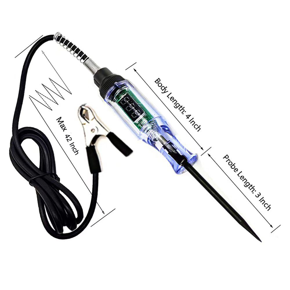 車トラック電圧回路テスター 6V 12V 24V 自動車診断 - Electronics Repair Tool のレビューと価格