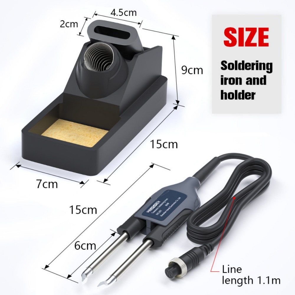 T12 はんだ付けピンセットハンドル – デュアルチャンネル - Electronics Repair Tool のレビューと価格