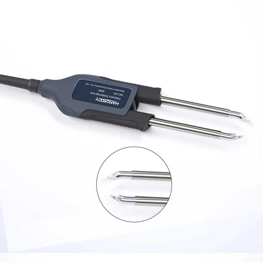 T12 はんだ付けピンセットハンドル – デュアルチャンネル - Electronics Repair Tool のレビューと価格