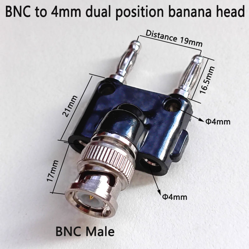 1PC BNC オス/メス - 4mm デュアルポジションバ - Electronics Repair Equipment のレビューと価格