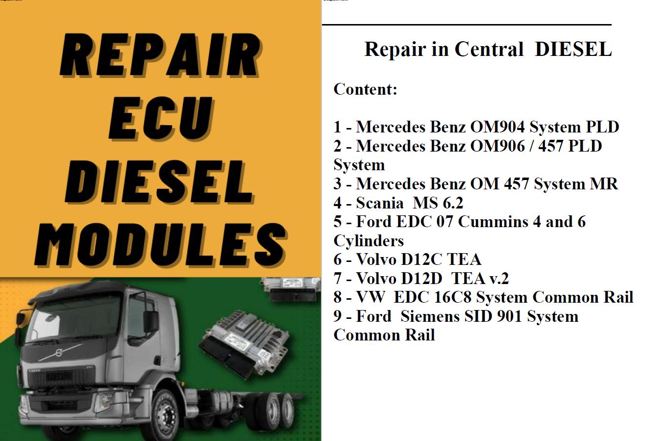 ワークショップでの噴射モジュールの修理,トラック診断ツール, - Electronics Repair Guide のレビューと価格