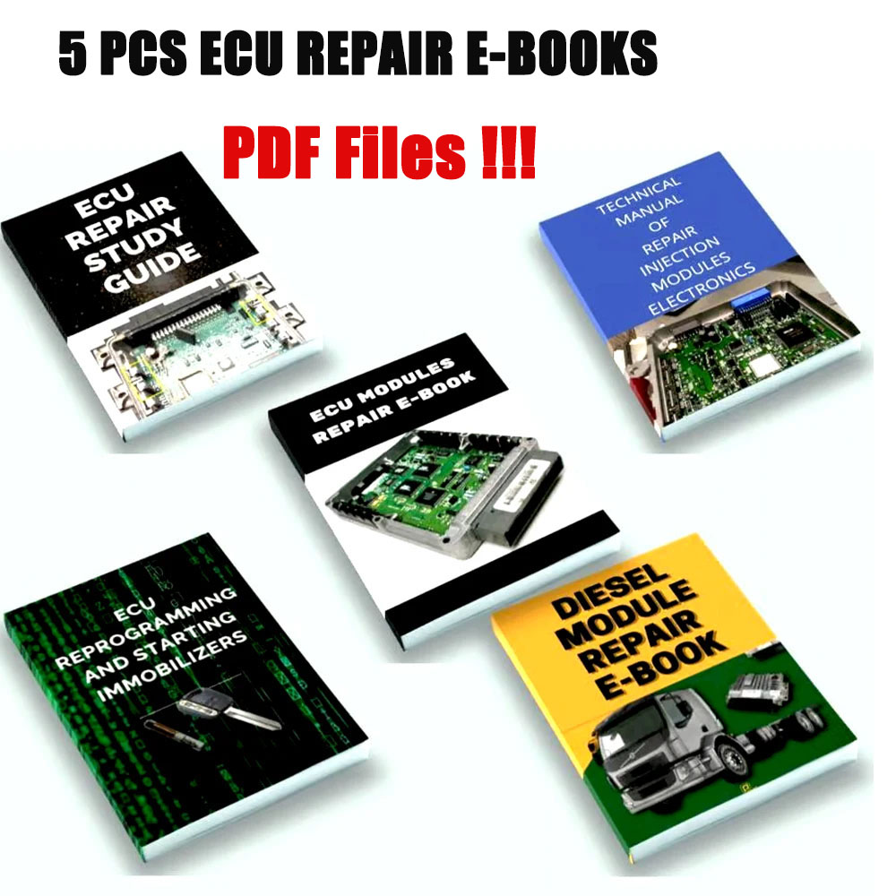 5冊 ECU修理マニュアル 電子書籍 修理インジェクションモ - Electronics Repair Guide のレビューと価格