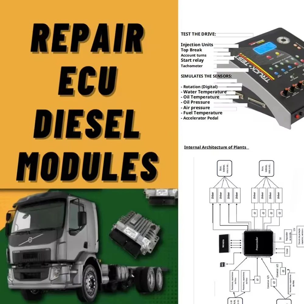 ECU修理マニュアルPDF ディーゼル電子機器学習ガイド 車 - Electronics Repair Guide のレビューと価格