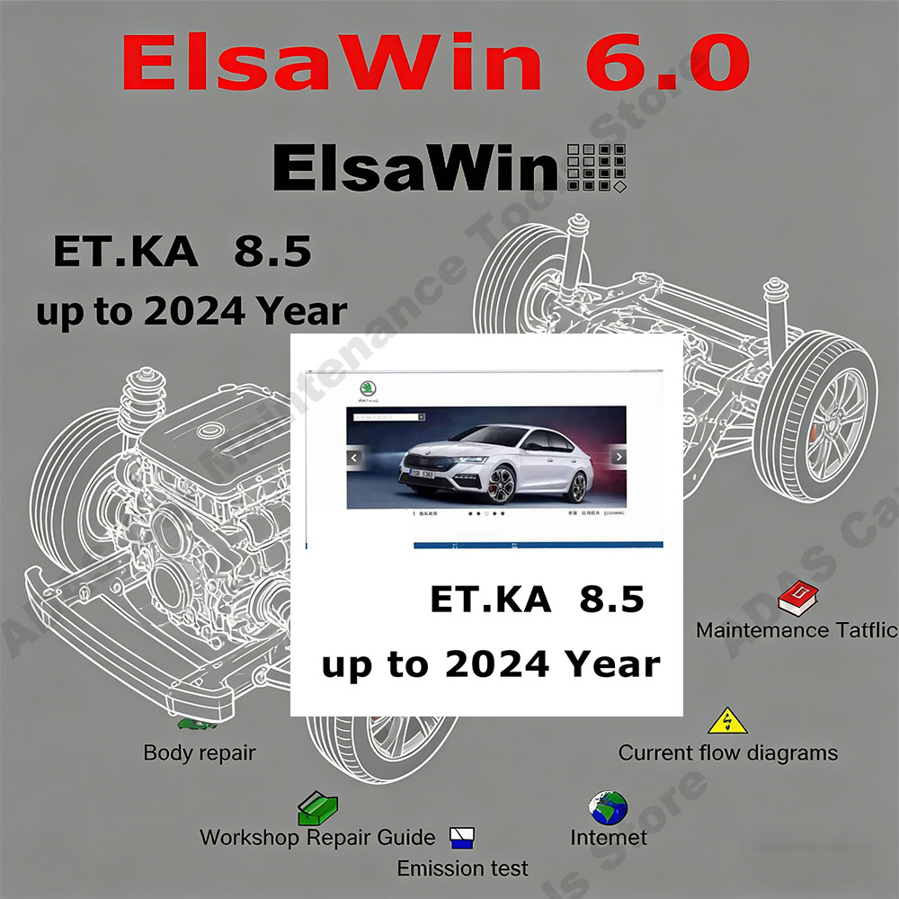 最新のホットカーメンテナンスツール Elsawin 6.0  - Electronics Repair Parts のレビューと価格