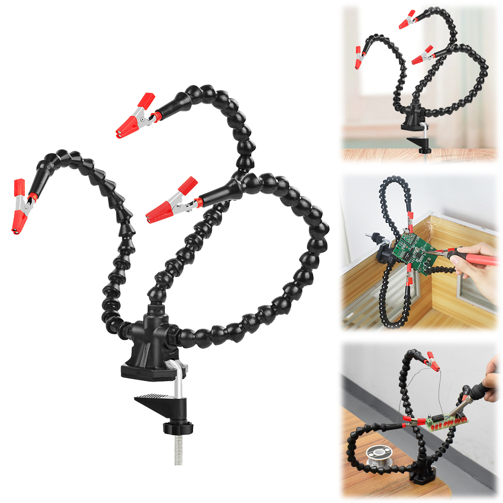 デスククランプはんだ付けヘルピングハンド 3/4/5 フレキ - Electronics Repair Tool のレビューと価格